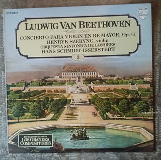 Vinilo Beethoven. Concierto violin Re M