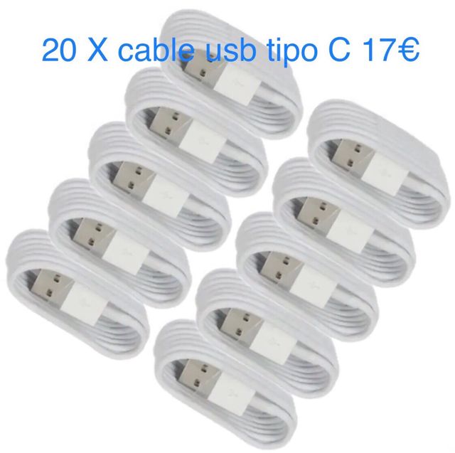 Cavo USB tipo C lotto 20 unità