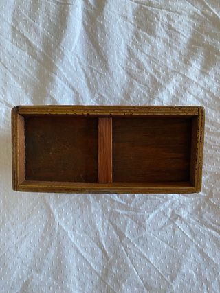 Portagioie artigianale in legno