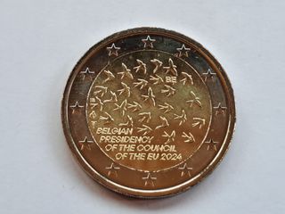 Moneda conmemorativa Bélgica 2024