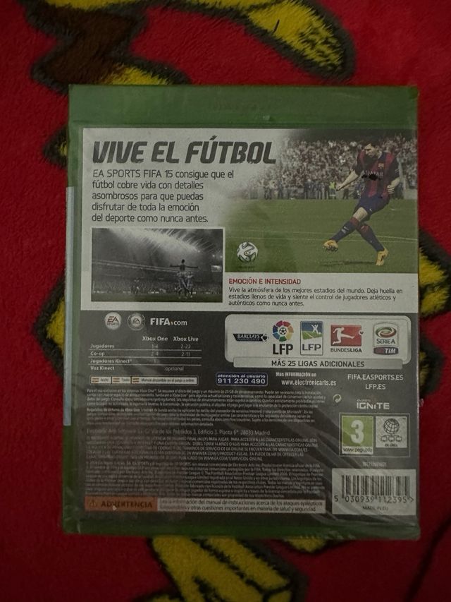 PRECINTADO FIFA 15 XBOX ONE