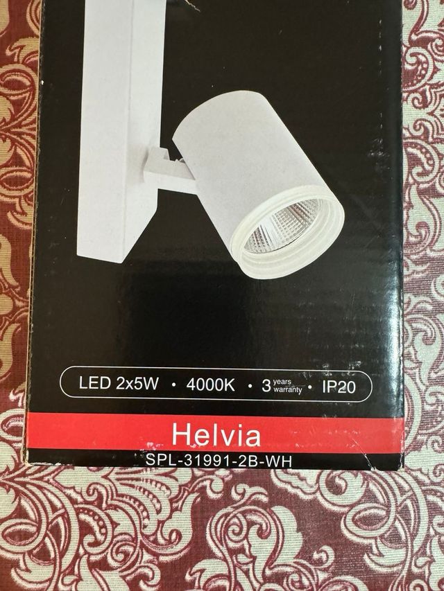 Faretto LED da Soffitto Italux Helvia Twin - 4000K