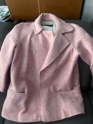 Parka rosa mujer