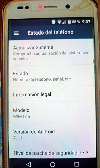 Smartphone Wiko Wim Lite