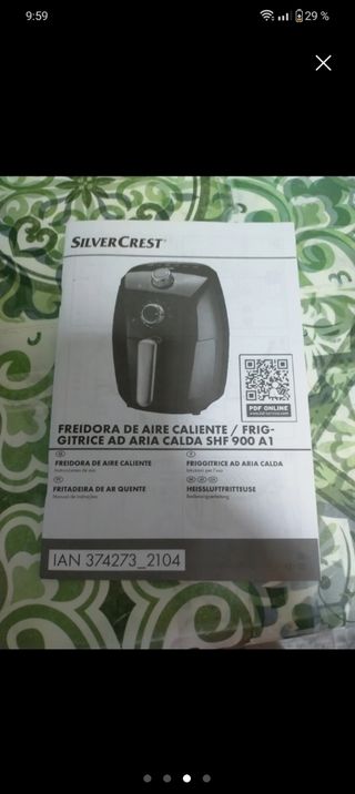 Freidora de aire