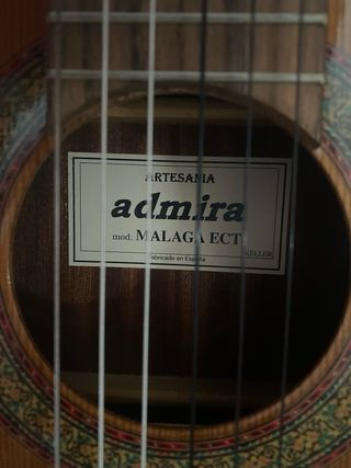 Guitarra admira malaga ECT