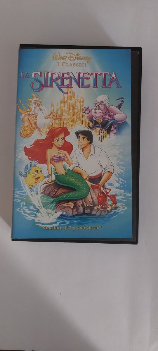 La Sirenetta vhs Walt Disney