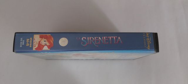 La Sirenetta vhs Walt Disney