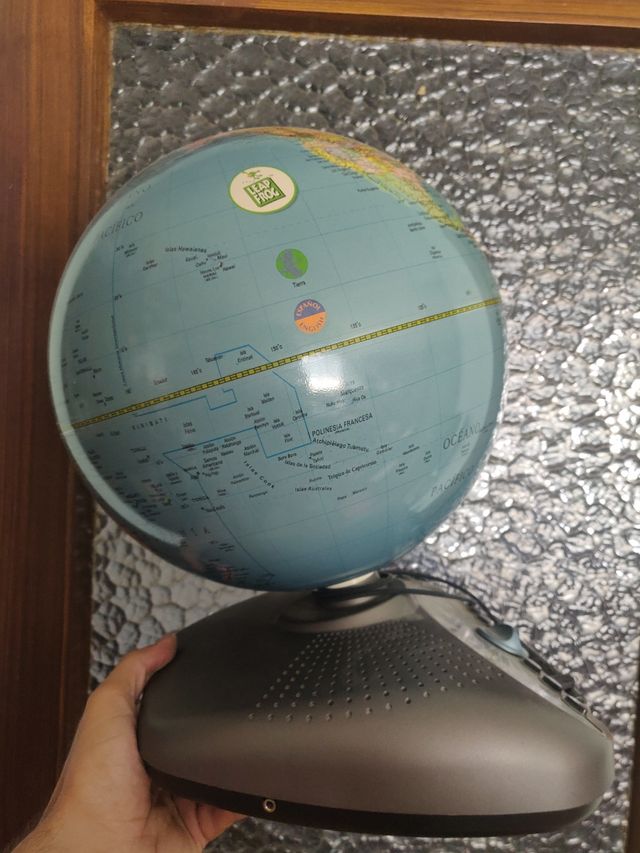 Globo terraqueo interactivo del mundo