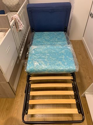 Cama plegable puf mueble cam supletoria casa rural