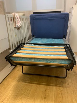 Cama plegable puf mueble cam supletoria casa rural