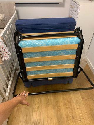 Cama plegable puf mueble cam supletoria casa rural