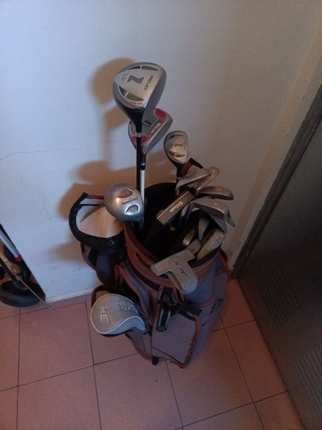 3 JUEGOS Golf 20 palos bolsa carro adulto infantil