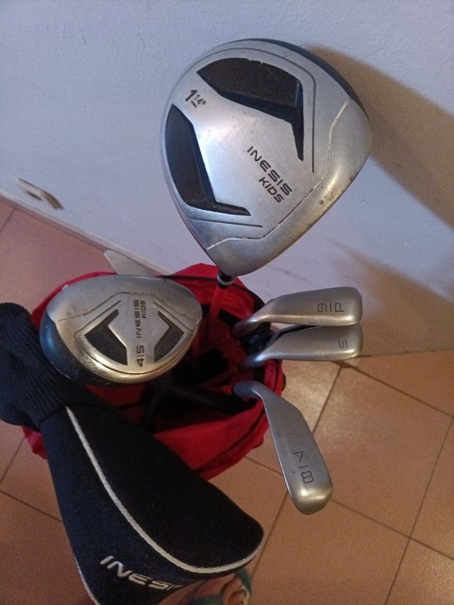 3 JUEGOS Golf 20 palos bolsa carro adulto infantil