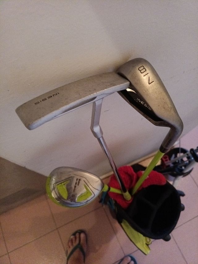 3 JUEGOS Golf 20 palos bolsa carro adulto infantil