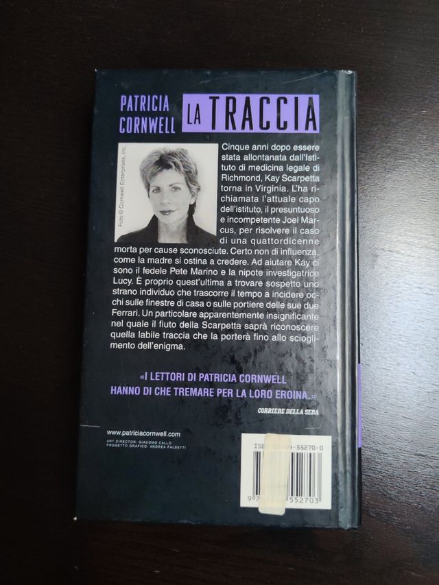La Traccia - Patricia Cornwell