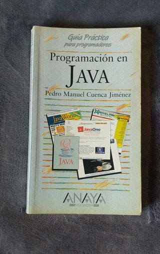 Libro "Programación en Java" de P. M. C. Jiménez