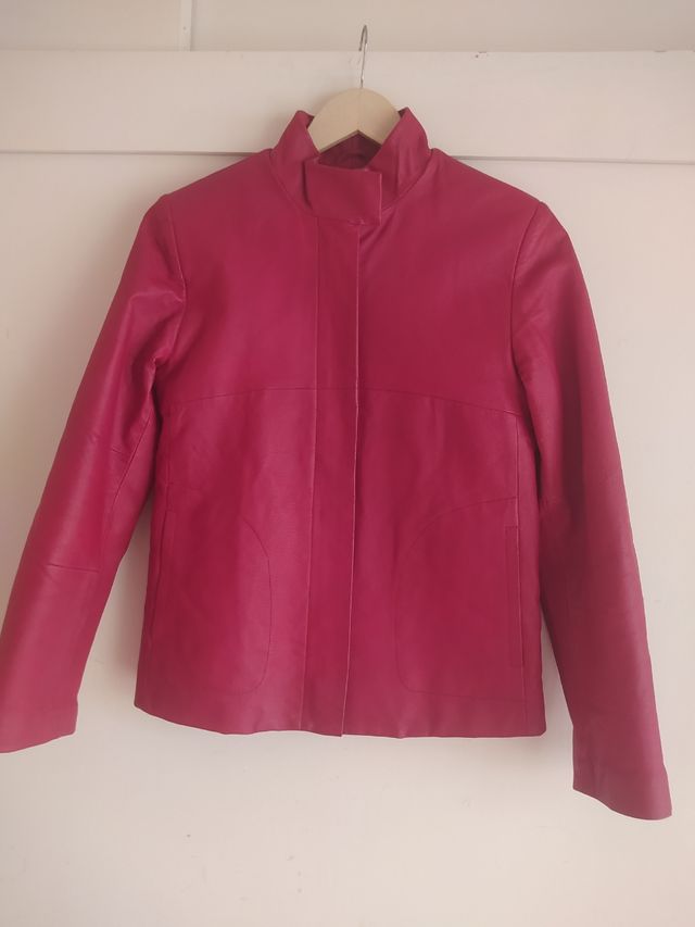 Chaqueta cuero mujer