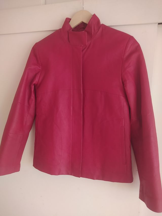 Chaqueta cuero mujer