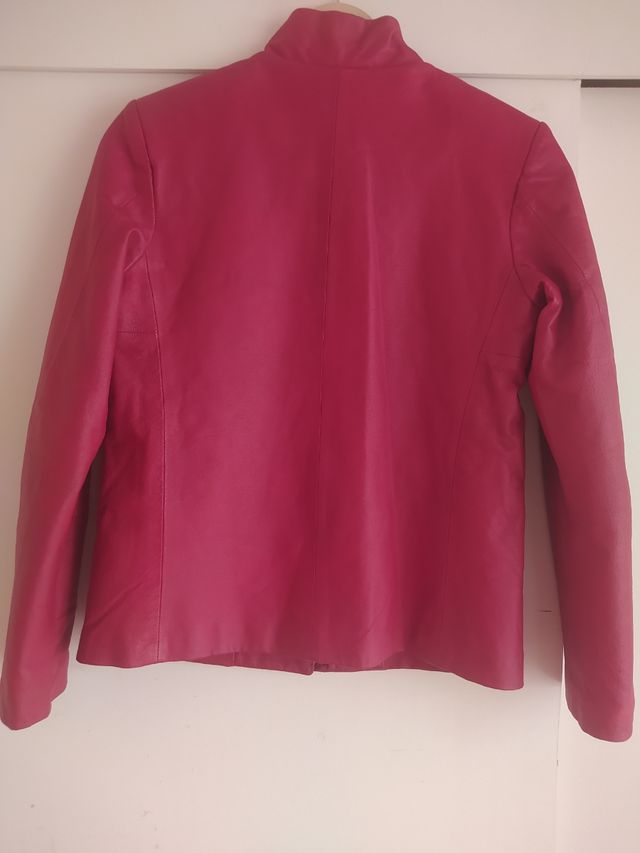 Chaqueta cuero mujer
