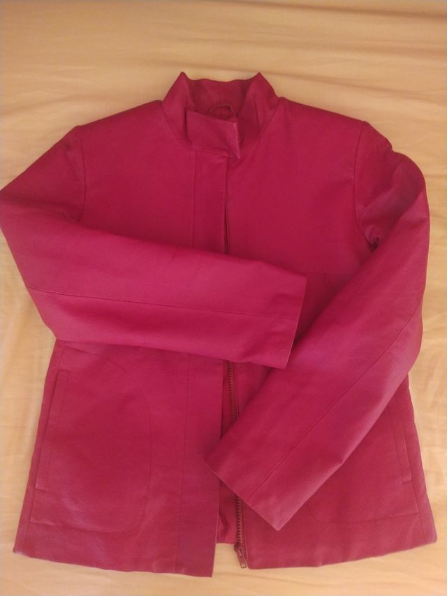 Chaqueta cuero mujer
