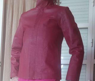 Chaqueta cuero mujer 