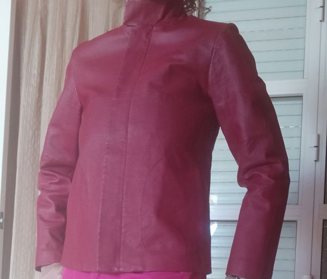 Chaqueta cuero mujer