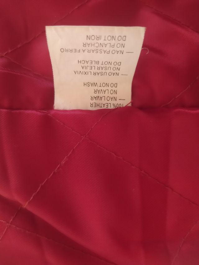 Chaqueta cuero mujer