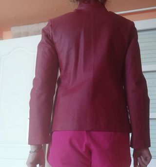 Chaqueta cuero mujer 