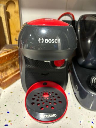 Cafetera Tassimo roja cápsulas
