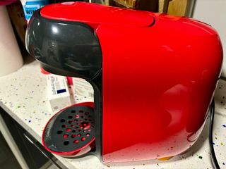 Cafetera Tassimo roja cápsulas