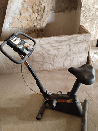 Bicicleta estática.
