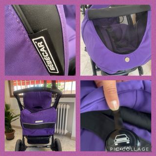 Precioso Carro BEBECAR ipop TRES PIEZAS como nuevo