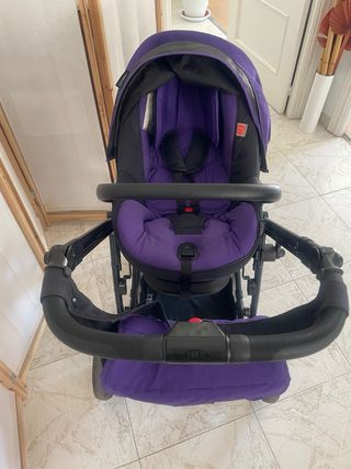 Precioso Carro BEBECAR ipop TRES PIEZAS como nuevo