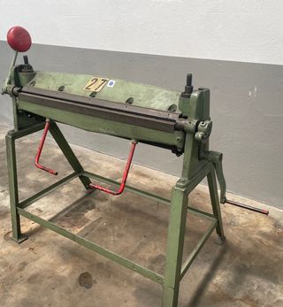 Plegadora delantal 1 mts