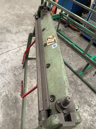 Plegadora delantal 1 mts