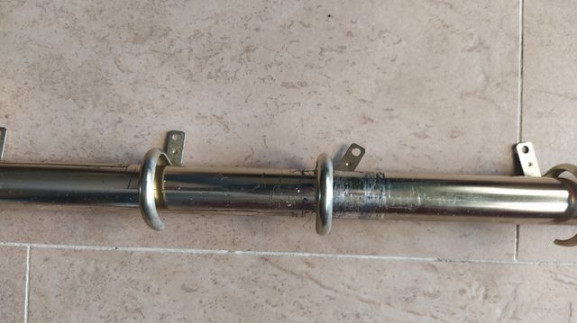 Barra cortina extensible