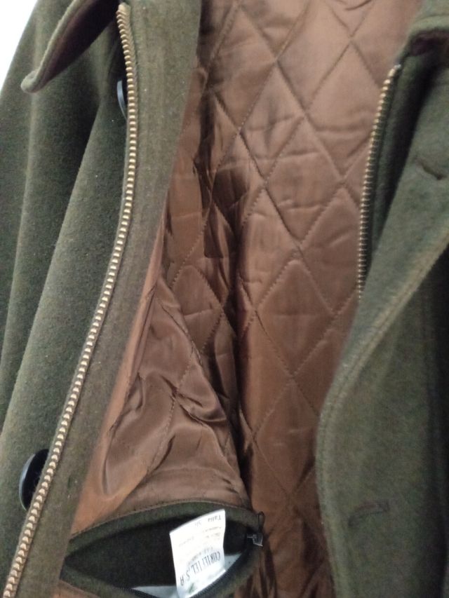 Chaquetón paño Cortefiel hombre talla SG