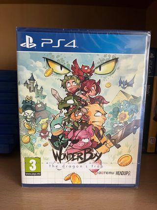 NUEVO Wonder Boy Dragons trap ps4