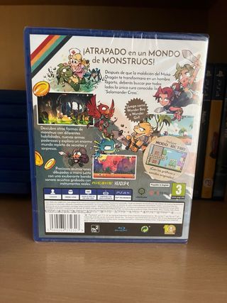NUEVO Wonder Boy Dragons trap ps4