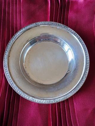 Piattino in argento vintage