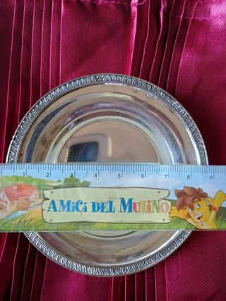 Piattino in argento vintage