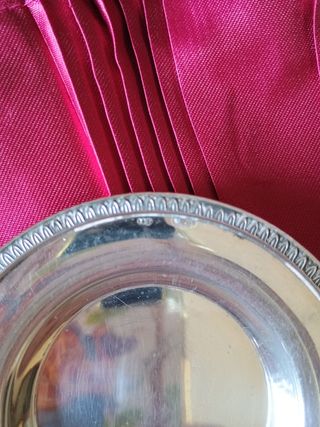 Piattino in argento vintage