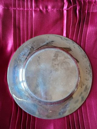 Piattino in argento vintage