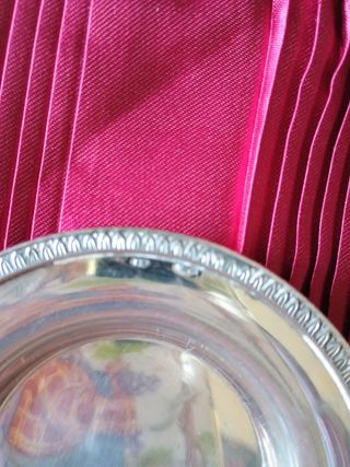 Piattino in argento vintage