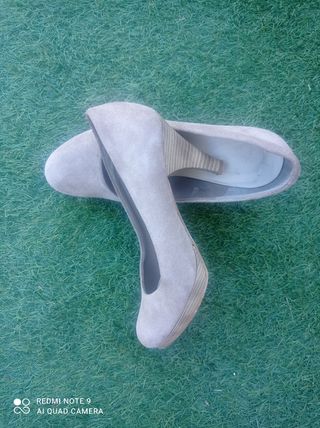 Zapato beis talla 38
