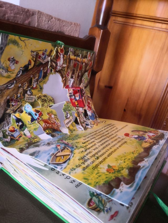 Libro super pop up per bambini