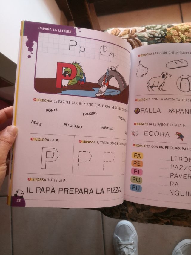 Libro gioca e impara con l'alfabeto