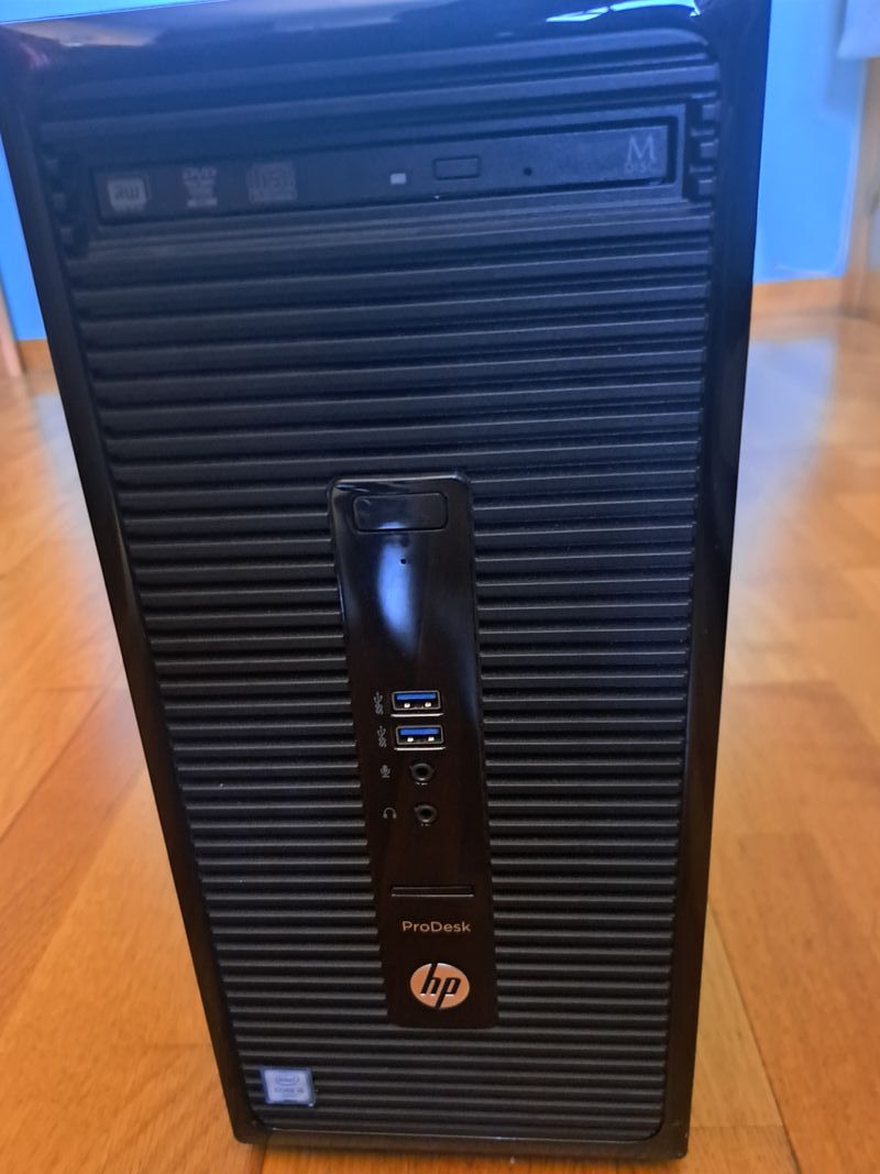 W10 PC HP ProDesk 400 G3 MT I5 8GB RAM afbeelding 2