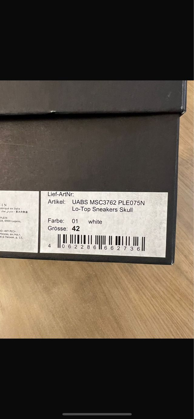 Zapatillas PHILIPP PLEIN hombre